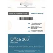 Microsoft Office 365 Business 5 PC/MAC PKC 1Rok