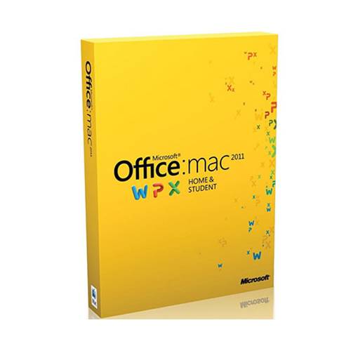 Microsoft Office 2011 Home and Student 1PC MAC PKC PL