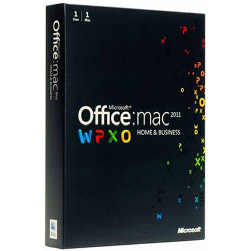 Microsoft Office 2011 Home and Business 1PC MAC PKC PL