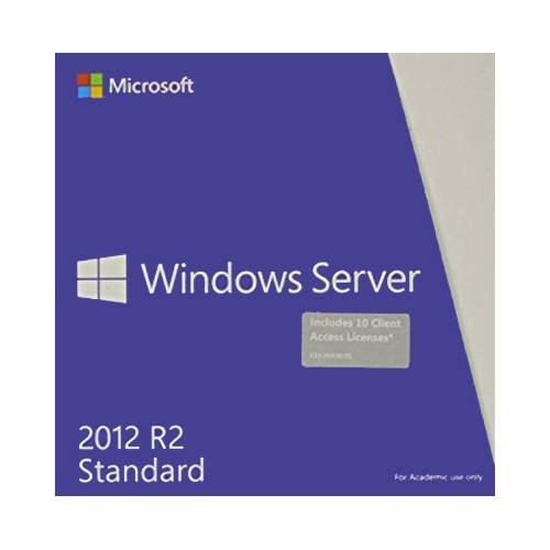 Microsoft Windows Server 2012 R2 Standard BOX Academic + 5 Client