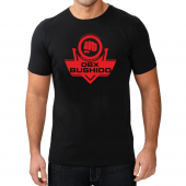 T-Shirt KOSZULKA BAWEŁNIANA DBX BUSHIDO CLASSIC BRAND RED KT12-XL