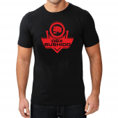 CLASSIC BRAND RED - T-Shirt KOSZULKA BAWEŁNIANA DBX BUSHIDO  KT12 -M