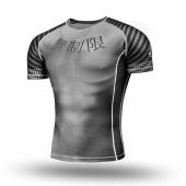 Rashguard "JAPAN" Koszulka kompresyjna MMA, BJJ, DBX BUSHIDO R-122H XL