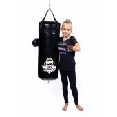 Worek bokserski treningowy dla dzieci i młodzieży 80 cm x 30 cm DBX BUSHIDO Junior