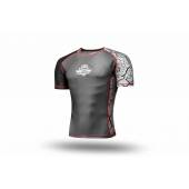 Rashguard krótki "Warrior" Koszulka kompresyjna MMA, BJJ, DBX BUSHIDO R-121H XL