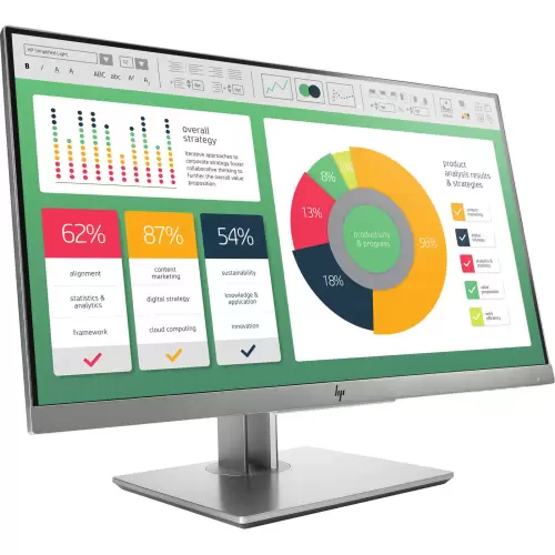 Monitor biurowy HP E223 21,5' HDMI IPS USB VGA A-