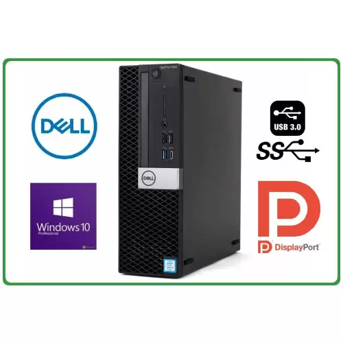 Dell 5060 i5-8500 8GB 190GB M.2 DVD W10P A-