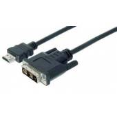 Kabel HDMI(M) - DVI(M) Digitus AK-330300-020-S 2m
