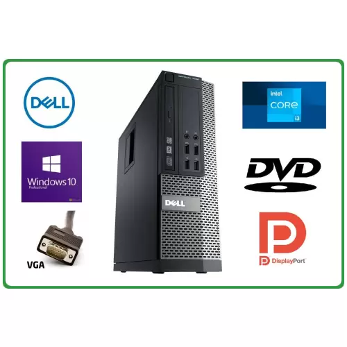 Dell 7020 i3-4160 4GB/-/DVDRW Win10Pro