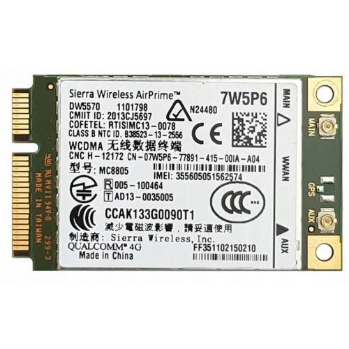 Modem WWAN Qualcomm 4G DW5570 DELL E7240/7440/5440