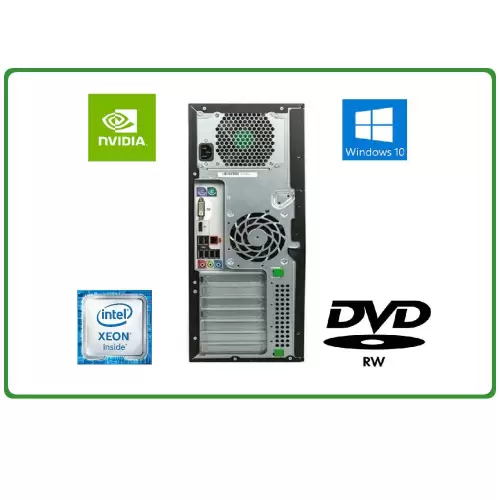 HP Z230 E3-1226v3 24GB 256SSD DVD-RW Quadro K600