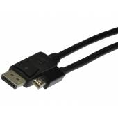Kabel DisplayPort - mini DisplayPort DP-miniDP 1,8M