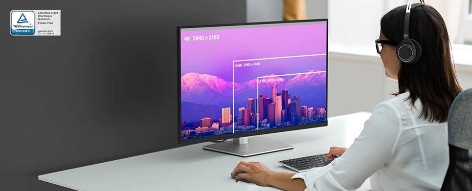 【Vanilla】DELL 4k 32インチ p3222qe ハブモニター Dell P3222QEレビュー「HUB機能が便利な31.5インチ4Kモニター