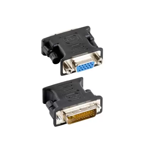 Kabel przejściówka adapter DVI(m) - VGA(f)
