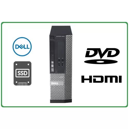 Komputer Dell 3010 i5-3470 8GB 128SSD DVD-RW W10P