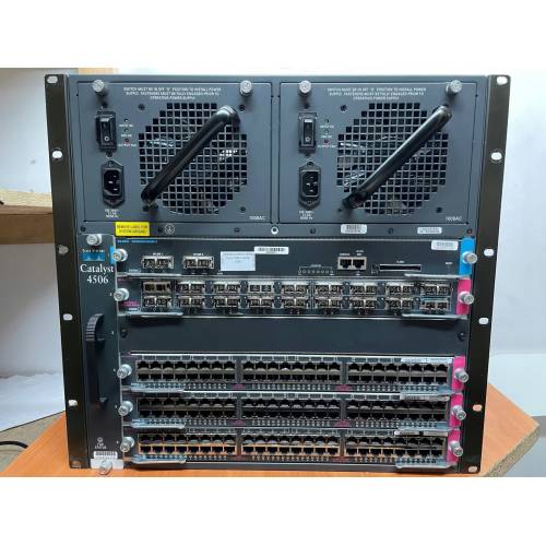 CISCO WS-C4506 WS-X4515 WS-X4418-GB 3X WS-X4548-GB