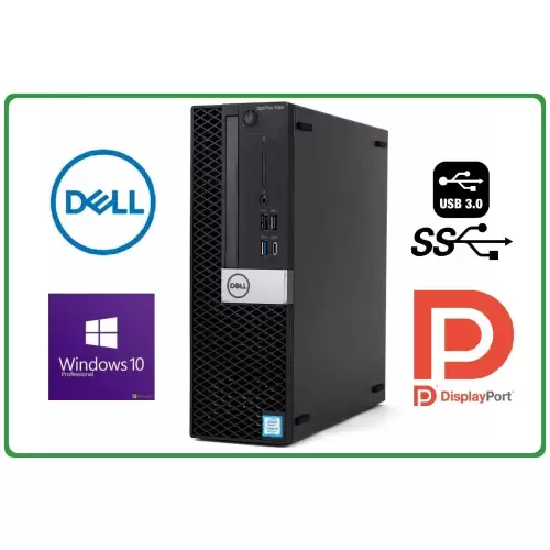 Dell 5060 i5-8500 8GB 390GB (M.2 + SSD) DVD W10P A
