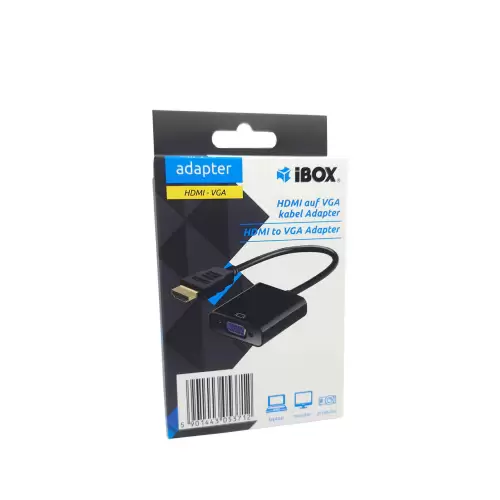 Przejściówka adapter HDMI (M) - VGA (Ż)