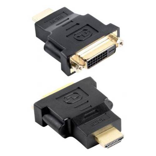 Przejściówka Adapter HDMI(M) - DVI-D(Ż) 24+1