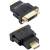 Przejściówka Adapter HDMI(M) - DVI-D(Ż) 24+1