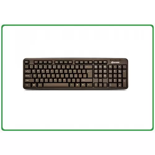 Klawiatura przewodowa USB VAKOSS TK-103PK USB