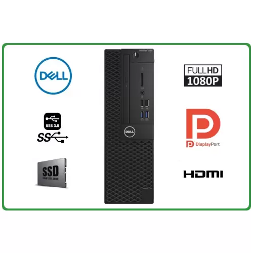 Dell 3050 i5-6500 8GB 256SSD DVD-RW Windows10 Pro