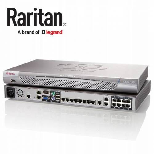 KVM Raritan DKSX2-188 Switch 8ports 8serial ports