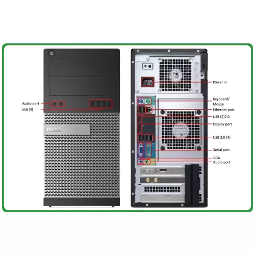 Dell 7010 i7-3770/16/630 HDD+SSD/DVDRW/W7P