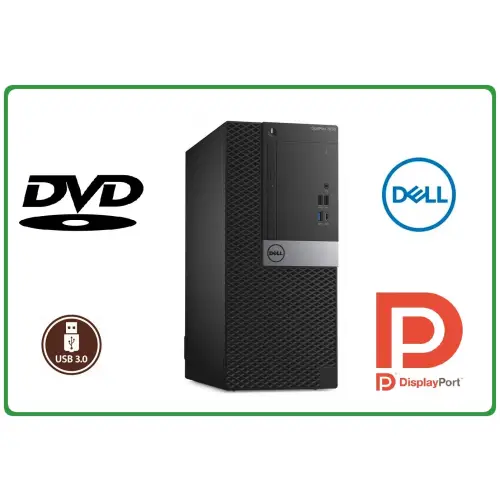 Dell 7050 i5-7500 8GB 256SSD Win10Pro SFF