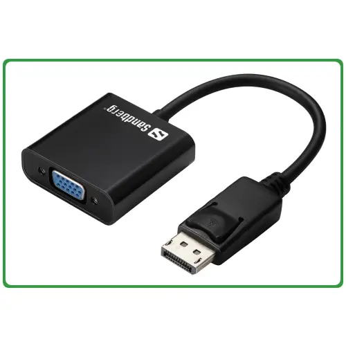Kabel / Adapter DP - VGA Sandberg 508-43