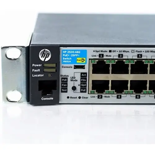 Switch HP J9853A POE 2530-48G 2SFP+ PoE+ HPE Switch HP J9853A POE 2530-48G 2SFP+ PoE+ HPE