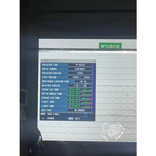 Panasonic PT-RZ21K WUXGA 21000 ANSI