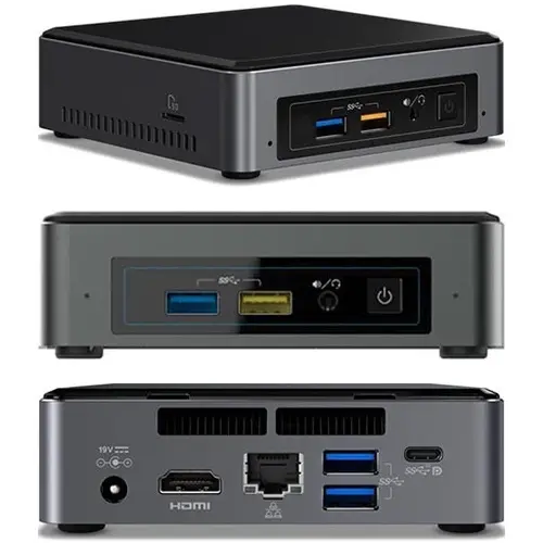 Intel NUC7i3BNK - i3-7100U/8192/130/-/W10 Pro/LW/usff desktop