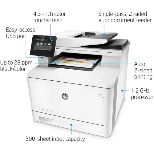 HP Color LaserJet Pro MFP M477fdn D