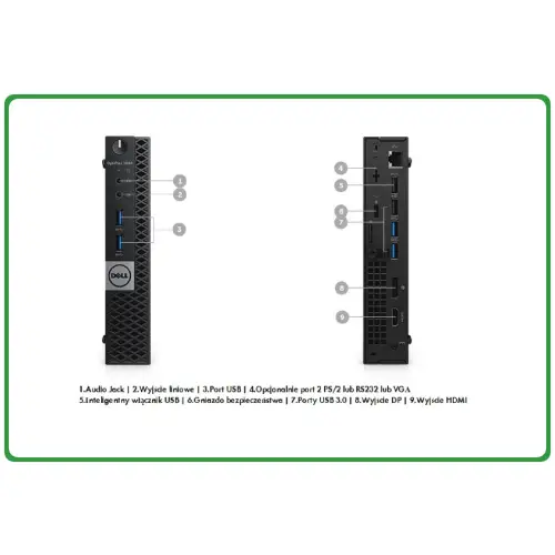 Dell OptiPlex 3040 i3-6gen 4GB 500GB NoCOA