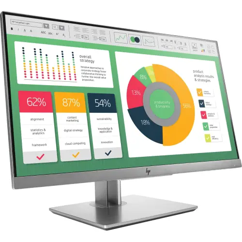 HP E223 21,5' HDMI IPS USB VGA A-