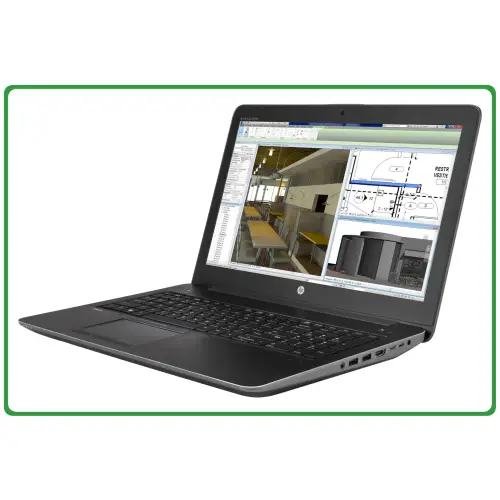 HP ZBook 15 G4 i7-7820HQ 32GB 256SSD 15