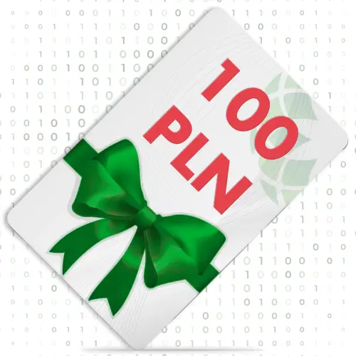 Karta Podarunkowa GreenCard 100 zł