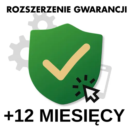 Rozszerzenie Gwarancji - 12 miesięcy (500-999 zł)