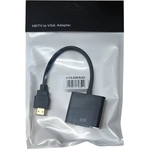 Przejściówka adapter HDMI (M) - VGA (Ż)