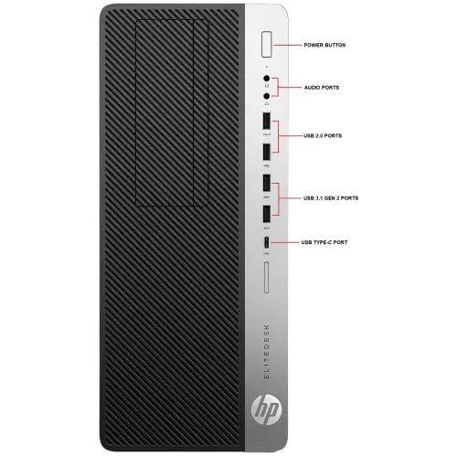 HP EliteDesk 800 G4 i7-8700 16GB 256M.2 Win11Pro