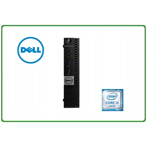 Dell 3040 i3-6gen 4GB 256SSD NoCOA