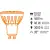 Żarówka LED GU10 CIEPŁA ALUMINIUM 40W 6W 230 450lm Żarówka LED GU10 CIEPŁA ALUMINIUM 40W 6W 230 450lm