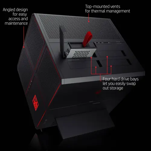 HP Omen X 900-0XX i7-6700K 32GB 3TBHDD+512GBM.2 DVD Win10Pro