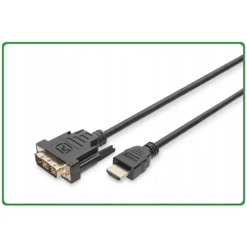 Kabel HDMI(M) - DVI(M) Digitus AK-330300-020-S 2m