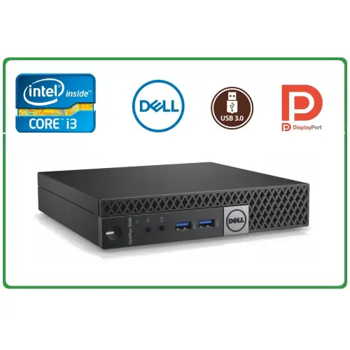 Dell OptiPlex 3040 i3-6gen 4GB 500GB NoCOA