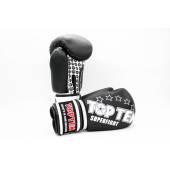 Rękawice bokserskie TOP TEN RTT-SUPERFIGHT 3000 STARS (WAKO APPROVED)- kolor niebieski- waga 10 oz