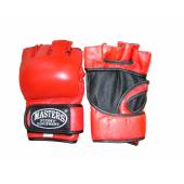 (W) Rękawice MASTERS do MMA - GF-3- kolor czerwony- rozmiar XL