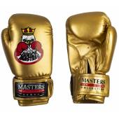 Rękawice bokserskie MASTERS JUNIOR COLLECTION RPU-MJC 4 oz złote