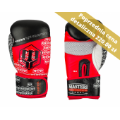 Rękawice bokserskie skórzane RBT-CROSS PROMOCJA !- kolor niebieski- waga 10 oz